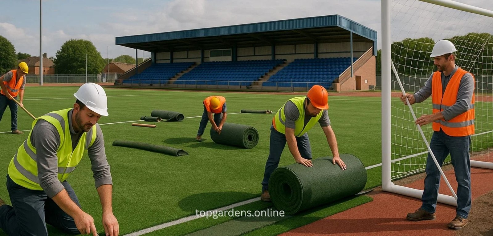 تجهيز وتركيب ملاعب 3 توب جاردنز | توب جاردنز